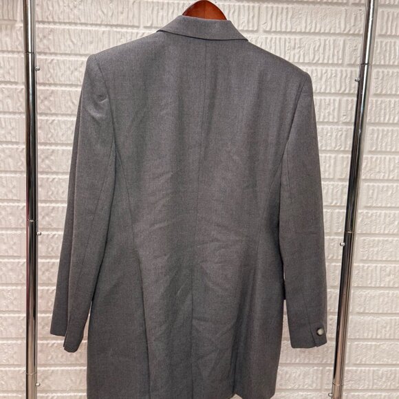 Jones New York Double-Breasted Vintage Wool Blazer Eclectic Grandpa - Picture 2 of 3